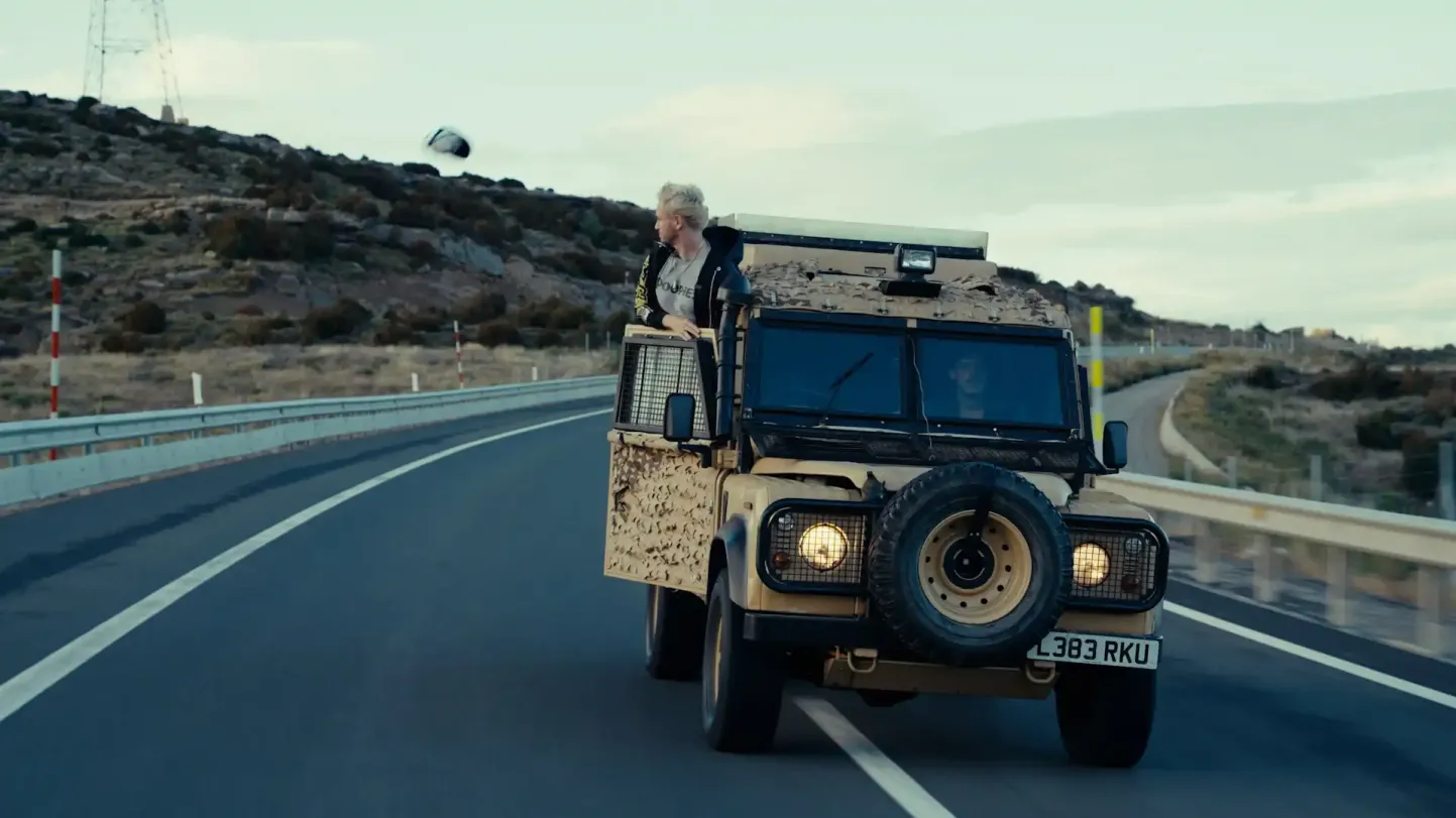 vintage land rover defender 110 ex-military snatch