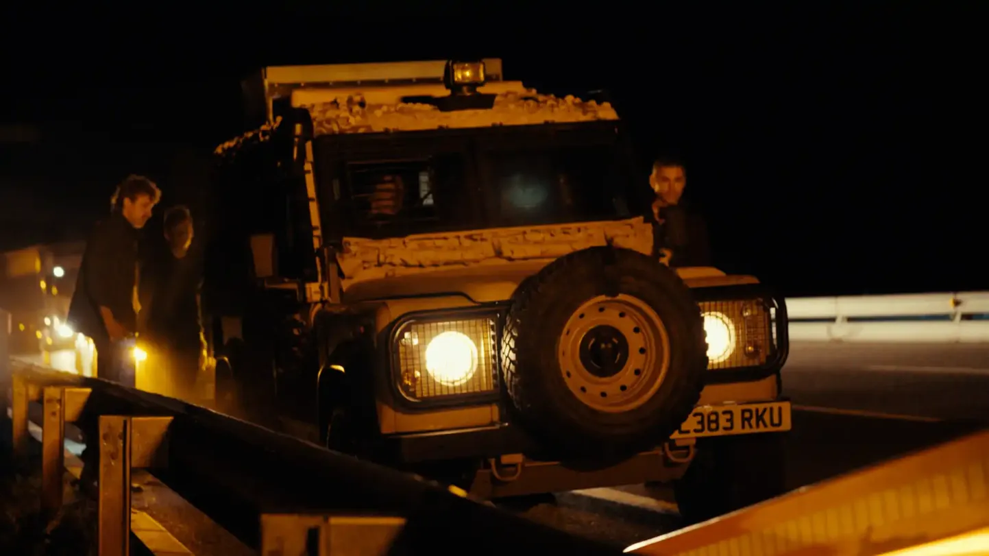 vintage land rover defender 110 ex-military snatch