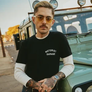 MOTORIOT Ink Short Sleeve Tee front