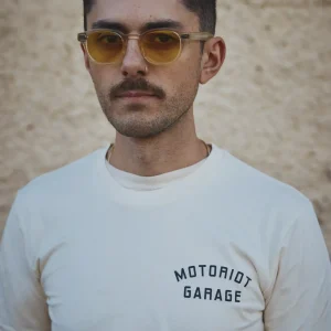 Bone Short Sleeve Garage Tee